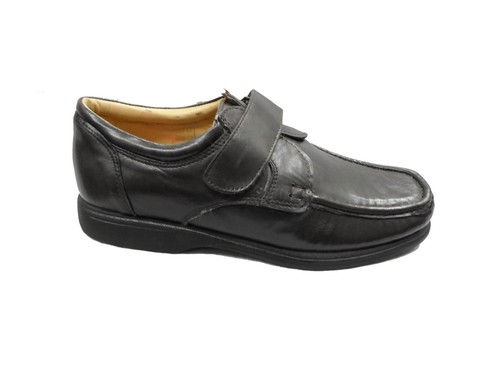 mens black patent shoes wide fitting