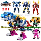 Miniforce Super Dino Power 2 SUPER TYRAKING T-Rex Dinosaur Robot Figure Combiner
