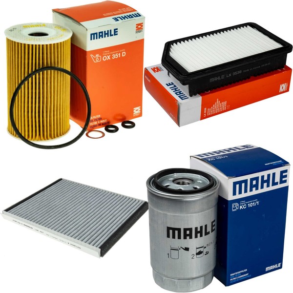 Mahle Kraftstofffilter Kc 101/1 Innenraum Lak 447 Luft Lx 3538 ÖLfilter Ox 351D-image