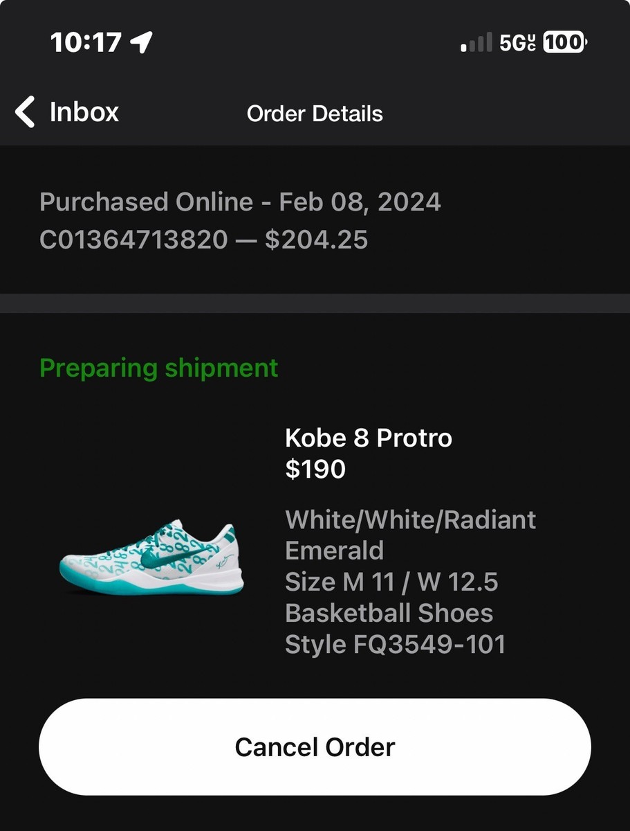 KOBE 8アクア Kobe 8 Protro 'Aqua' (FQ3549-101) release date. Nike SNKRS