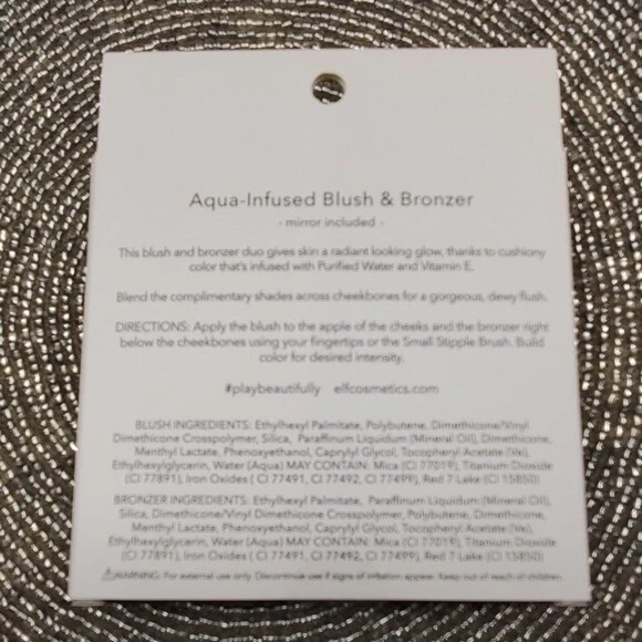 ELF Aqua-Infused Blush & Bronzer- Set of 2 - Image 3 of 3