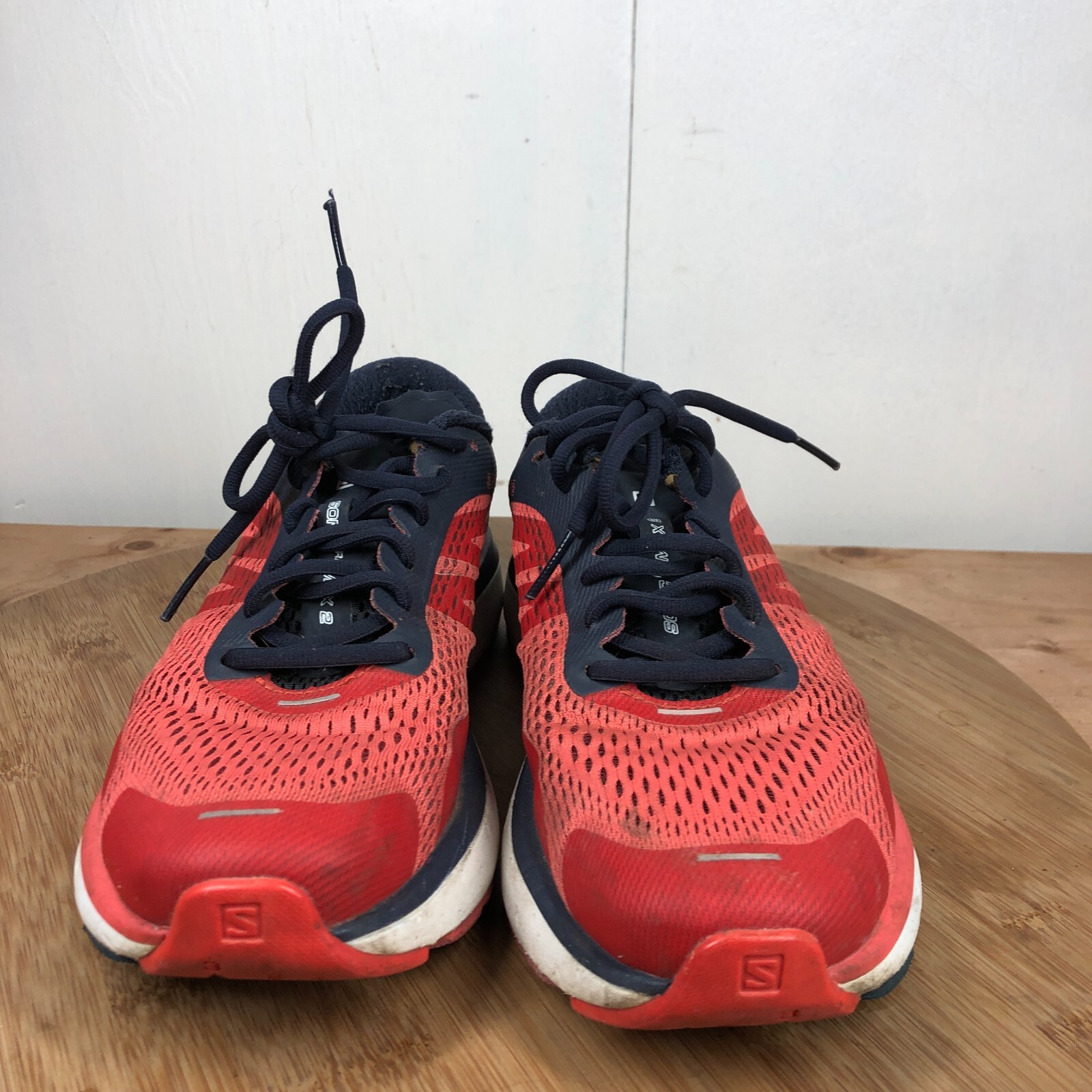 Salomon Shoes Donna 10 Sonic RA Max 2 Sneakers Corsa Rosso Maglia Allenamento Strada