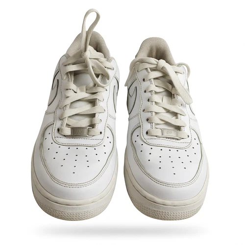 Nike Air Force 1 LE GS White FV5951-111 Big Kid Size 2Y Pre-Owned Cleaned