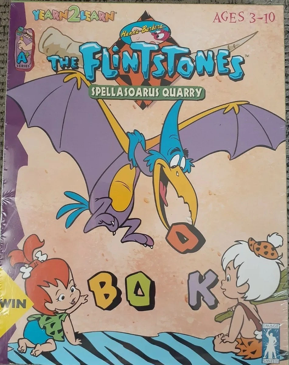 The Flintstones Spellasoarus Quarry Windows 3.1 PC 3.5