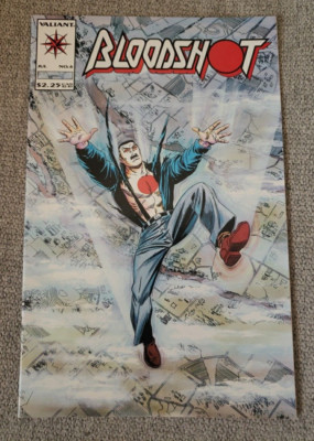 Bloodshot #6 Valiant Comics 1993 NM+ HIGH GRADE 1st Appearance of Ninjak!