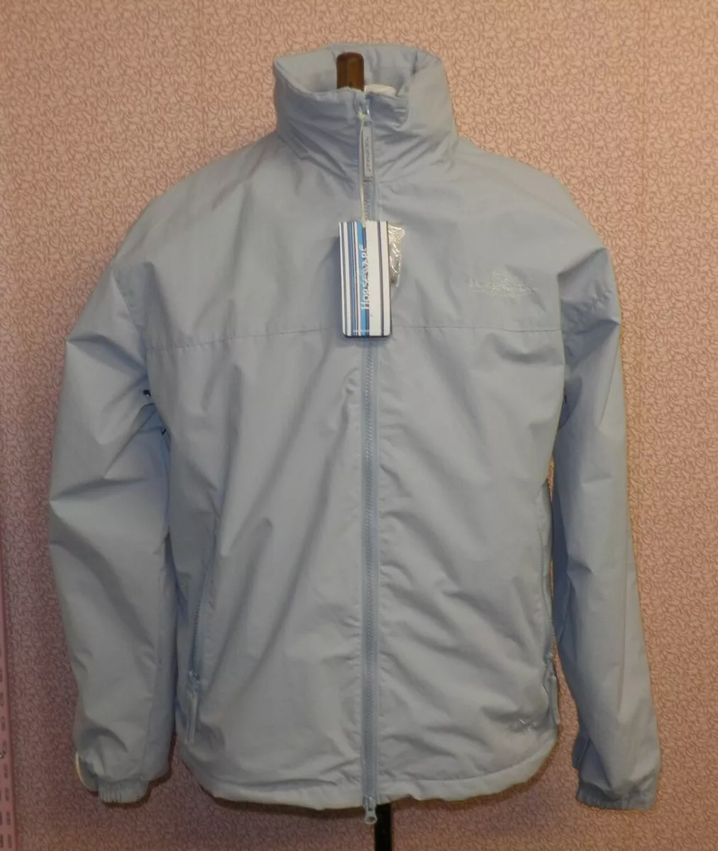 Horseware Rambo Sky Blue Blouson Jacket Unisex Small (Equivalent To Ladies  14) | eBay