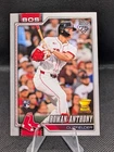 2026 Topps Series 1 Roman Anthony #189 Base Rookie Card Boston Red Sox