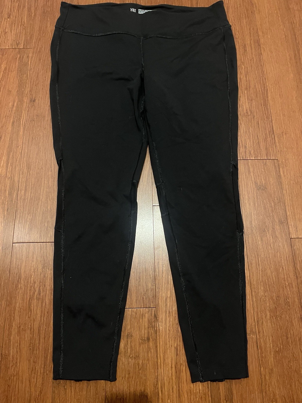Victoria’s Secret Size Large Leggings Yoga Pants Black Very Sexy