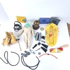 Vintage 60s Hasbro GI Joe Accessory Part Lot: Navy Attack Rescue Deep Sea Diver