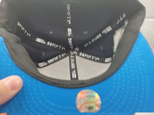 Florida Marlins hat cap New Era 59Fifty Fitted Size 7 1/8 MLB Baseball Miami - Picture 7 of 9