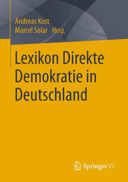 Marcel Solar (U. A.) | Lexikon Direkte Demokratie In Deutschland | Taschenbuch-image
