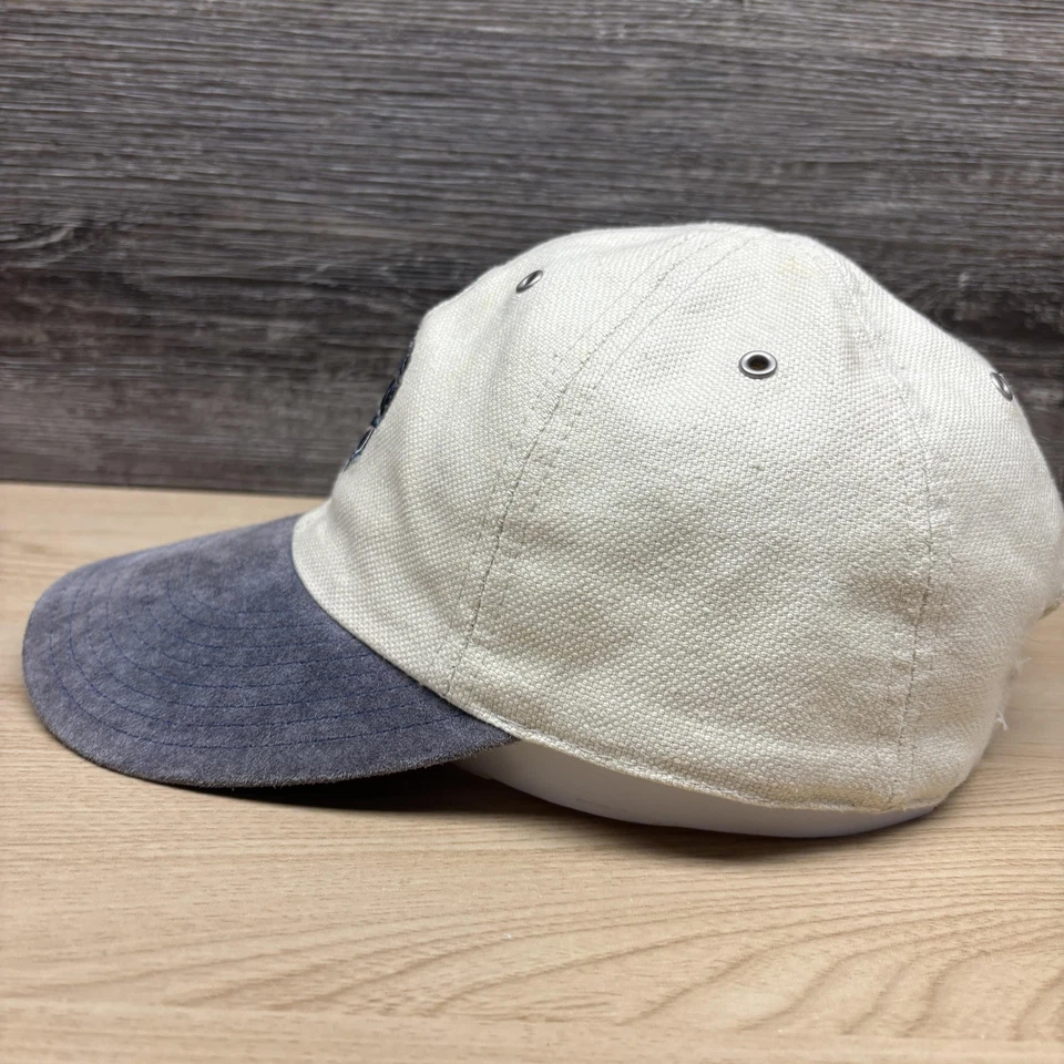 Gorra de colección Nike con correa trasera talla única azul crema gamuza Bill para hombre años 90 Foto 4 de 4