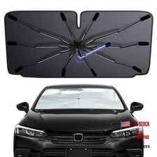 2026 Windshield Sun Shade Umbrella, Foldable Car Sunshade for Mid-Size Medium