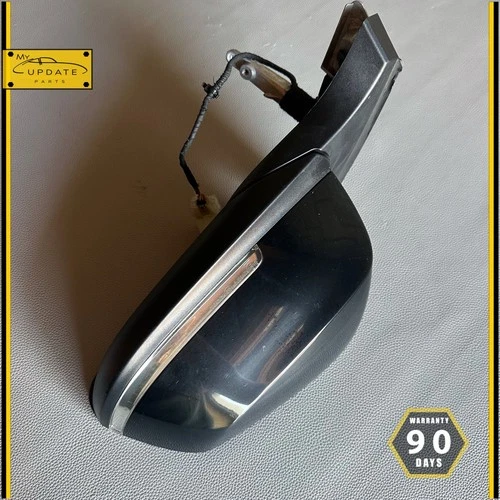 2014-2017 BMW i3 Driver Left Side Mirror Black Folding OEM