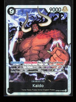Kaido OP08-079 Super Rare Two Legends One Piece Near Mint