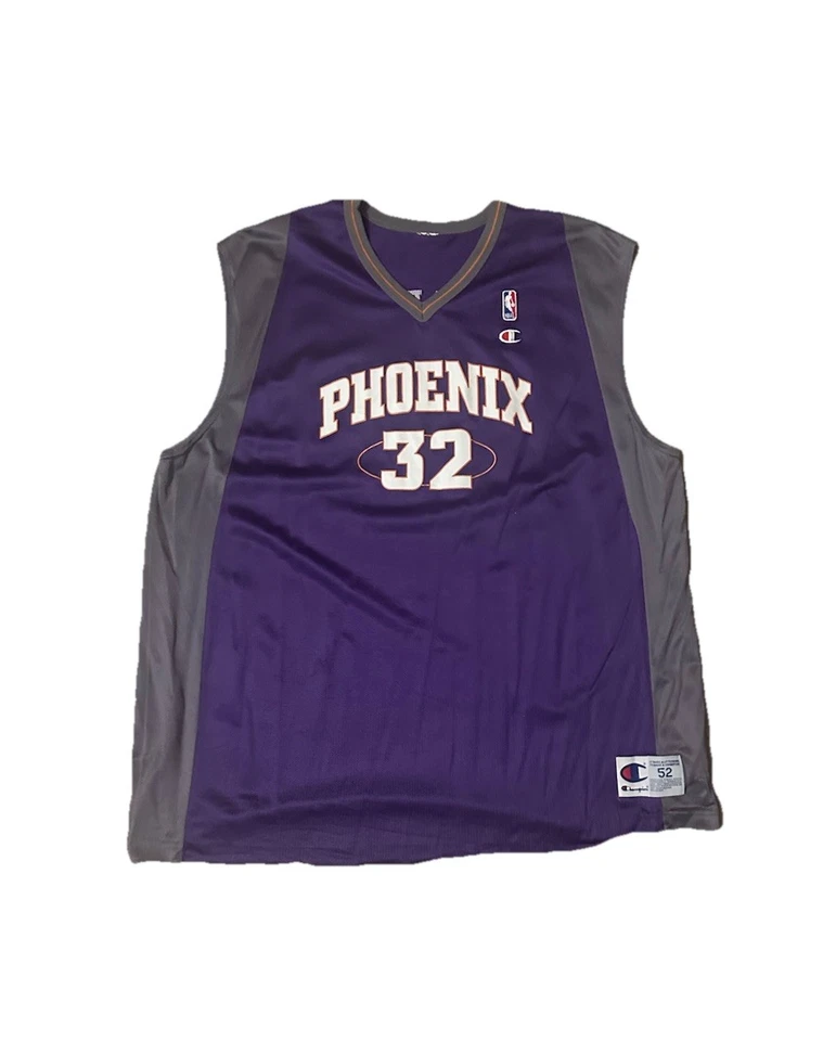 Camiseta deportiva vintage Nike Phoenix Suns Jason Kidd #32 para hombre 3XL COSIDA PÚRPURA LIMPIA Foto 2 de 3