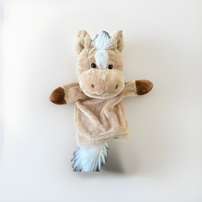 Gund Kids Plush Horse Hand Puppet 12  With Sound  Imaginative Creative Play Work