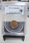 1895 US Indian Head Cent 1c .01 PCGS MS64 BN Eagle Eye Orig Surfaces Nice Strike