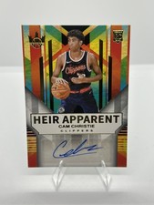 Cam Christie RC 2024-25 Court Kings Rookie Heir Apparent Auto #/125 RC Clippers 