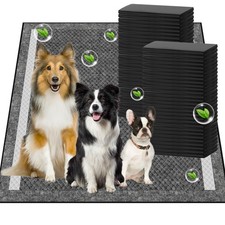 Charcoal Pee Pads for Dogs, 36"x36", Extra Large Puppy Pads XL, Odor Control ...