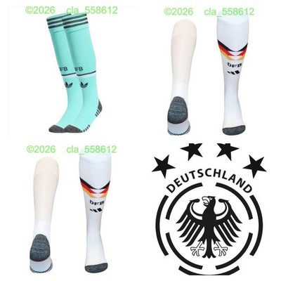 Deutschland Kinder Kinder Jugendliche Fußball Socken 5-14 Jahre Heim & Auswärtssocken 2026-27