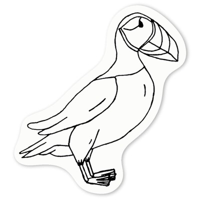 'Puffin' Decal Stickers (DW024541)