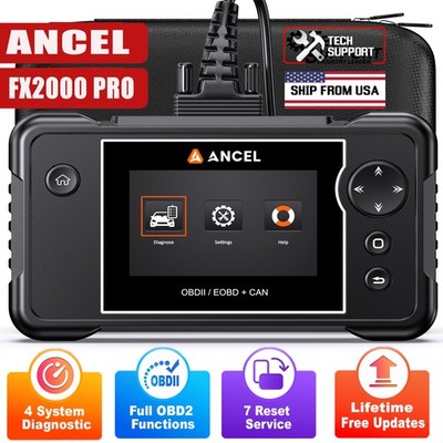 ANCEL FX2000 PRO Car OBD2 Scanner Diagnostic Engine ABS SRS Code Reader For BMW