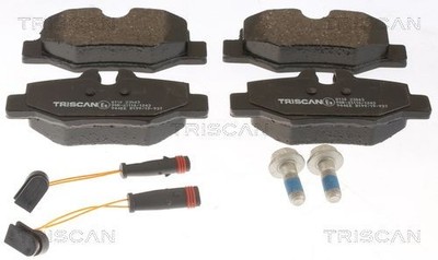Triscan BREMSBELÄGE BELAGSATZ hinten für MERCEDES-BENZ 811023043