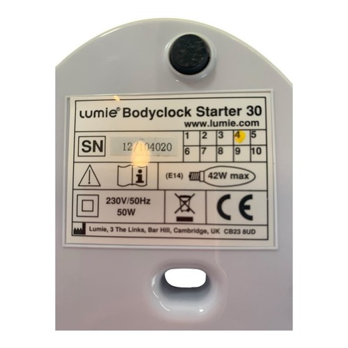 Lumie Bodyclock Starter 30 Alarm und LED Licht - Bild 8 von 11