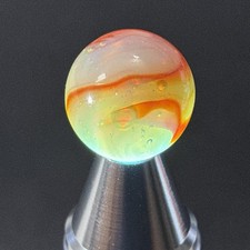 Vintage Alley Agate Ghost Swirl Marble .61 - .64 Eggy