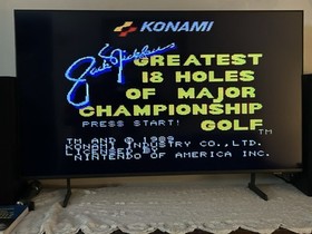 Jack Nicklaus Championship Golf Nintendo NES 1989 (Tested)