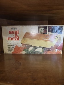 Vintage Dazey Seal A Meal In Original Box Model Sam1 Retro 70's Used Works 