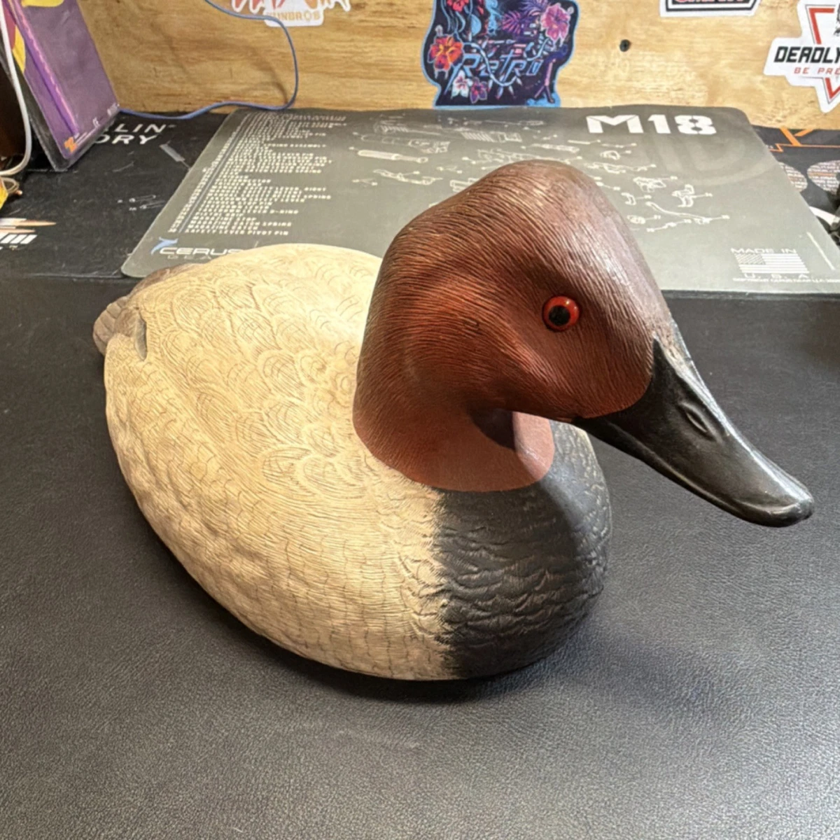 Wooden Canvasback Hunting Decoys for sale | eBay