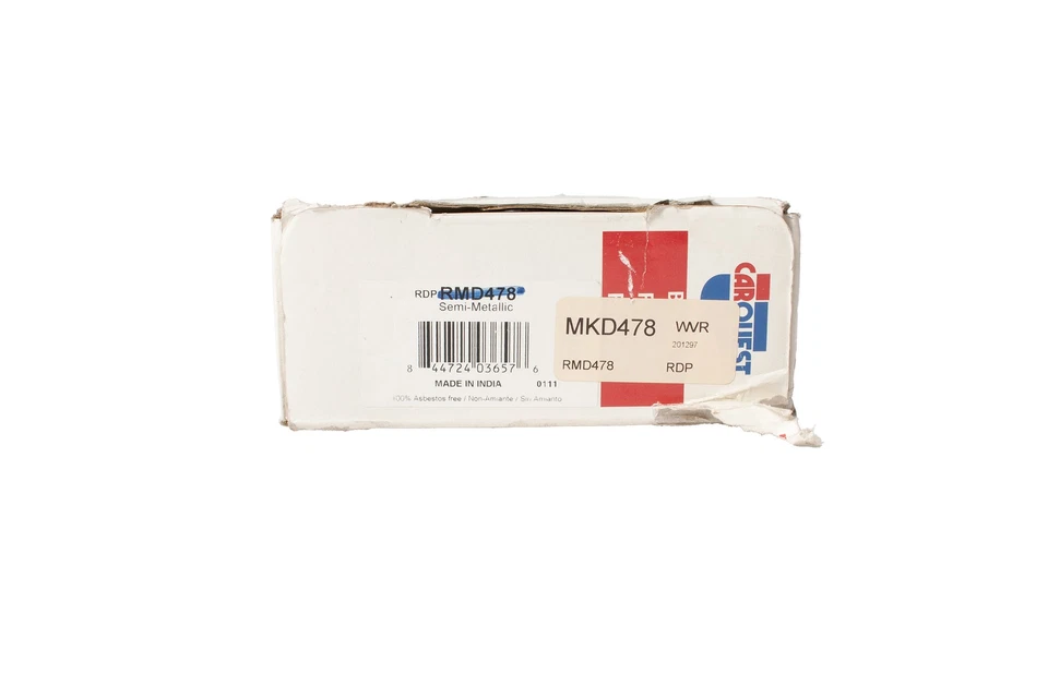 Wearever Silver Brake Pads Fit 1990-93 Chrysler Imperial 90 Dodge Dynasty MKD478 - Image 2 of 4