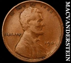 1909 Lincoln Wheat Cent - Scarce  Better Date  No Reserve  #J8660