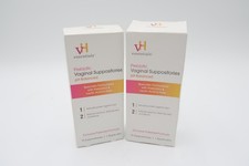 2x VH Essentials Prebiotic Vaginal Suppositories pH Balanced 15 Count - 30 Total