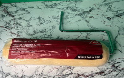 ACE Waterseal Roller 12 in 3/4'' NAP Cover & Frame Concrete Deck Patio NEW