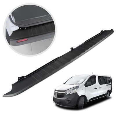 Ladekantenschutz für Opel Vivaro B (X82) 2014-2019 Schwarz Matt