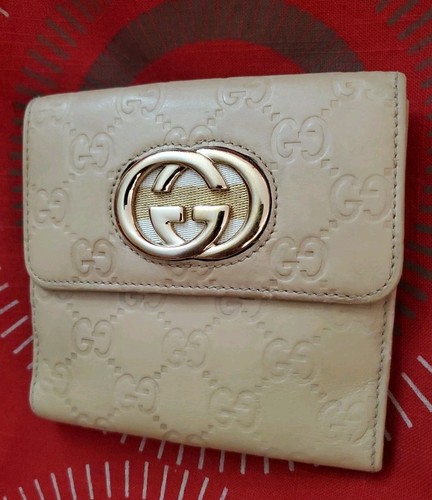  100% AUTHENTIC GUCCI GUCCISSIMA LEATHER WALLET  VERY GOOD USED COND