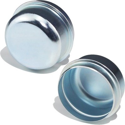2pcs 1.98'' Trailer Axle Dust Caps, Trailer Hub Bearing Dust Cap Cup Wheel