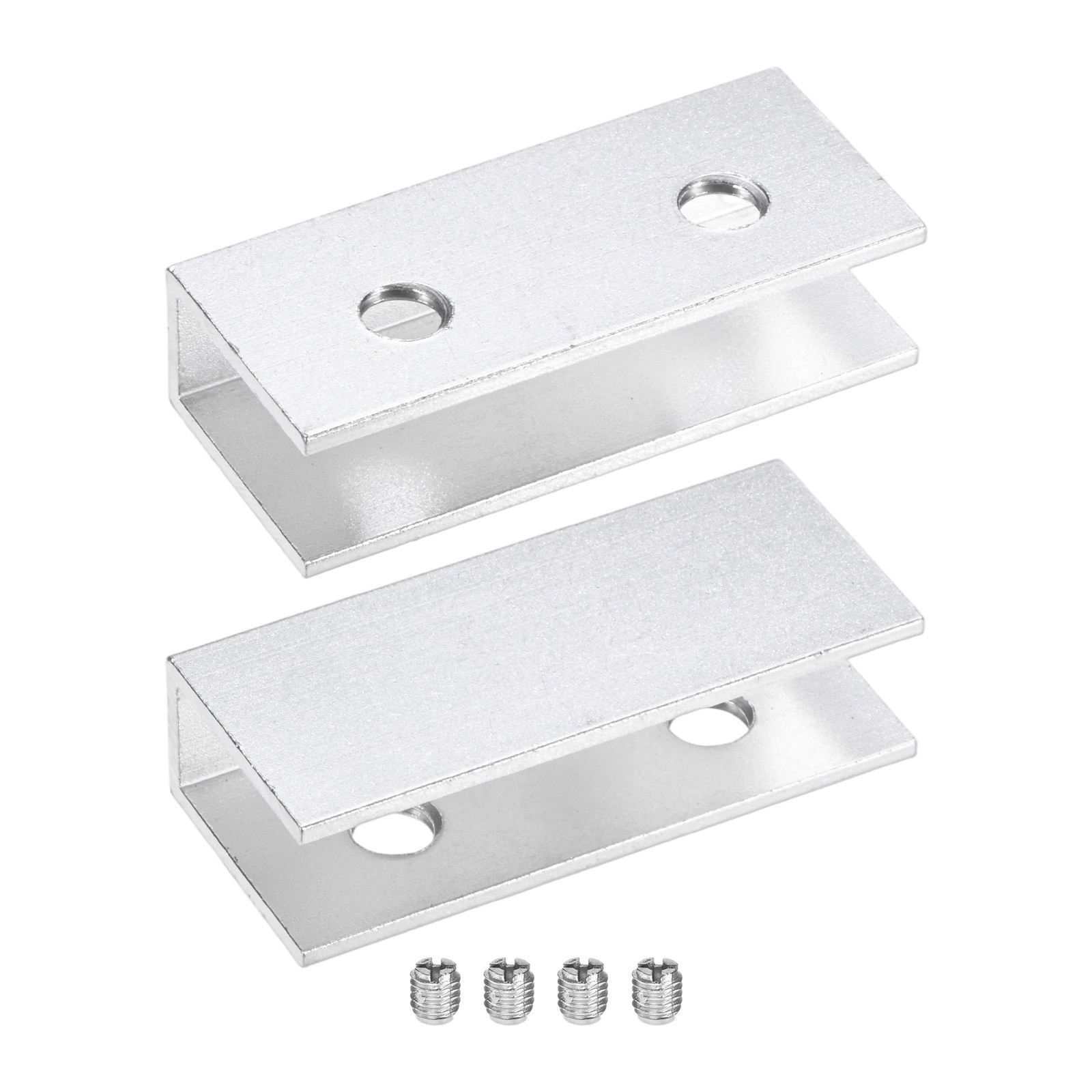 2 PCS 8-10mm Glass Fixing Clip Glass Combination Fixing Bracket