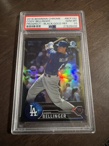 2016 Bowman Chrome Cody Bellinger Chrome PSA 10