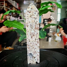 3.74LB Natural zinc ore raw stone tower crystal specimens Healing reiki gift