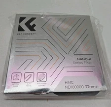 K&F Concept 77mm ND100000(16.6 Stops) ND Filter Neutral Density Camera Filter 
