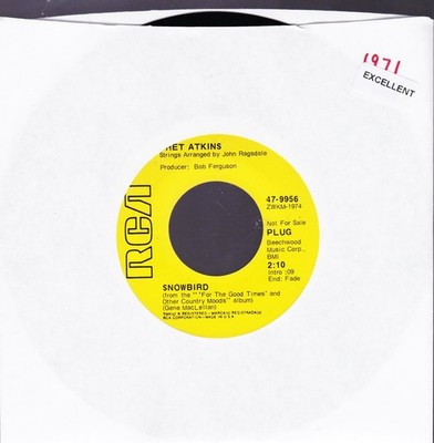 CHET ATKINS 45s  SNOWBIRD-1 (BOX-3)