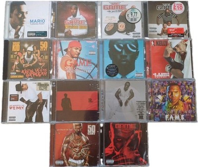 Classic Hip Hop R&B CD Job Lot Bundle - 50 Cent, The Game, G-Unit, Mario 14 CDs