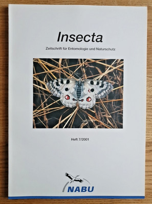 Insecta - NABU Heft7/2001 -Zeitschrift für Entomologie und Naturschutz -