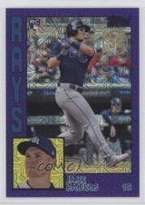 2019 Topps Silver Pack 1984 Topps Baseball Purple /75 Jake Bauers #T84-25 2r8