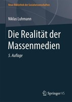 Die RealitäT Der Massenmedien Niklas Luhmann