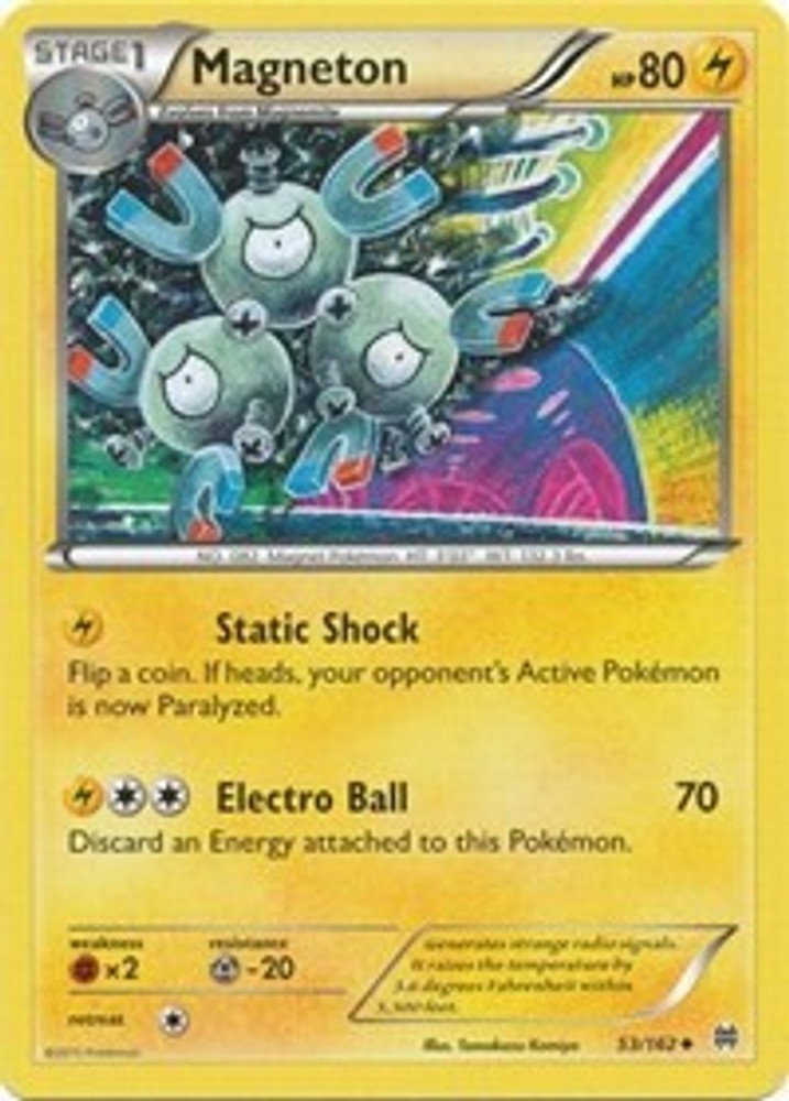 Magneton XY - BREAKthrough 53/162 LP Pokemon